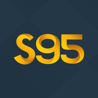 ortak mektup logo s 95 vektör çizim