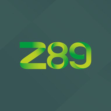 ortak mektup logo Z89 vektör çizim