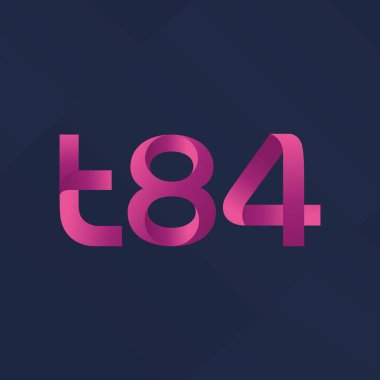 ortak mektup logo vektör çizim