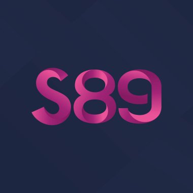 ortak mektup logo vektör çizim