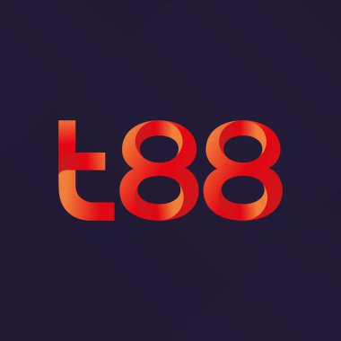 ortak mektup logo vektör çizim