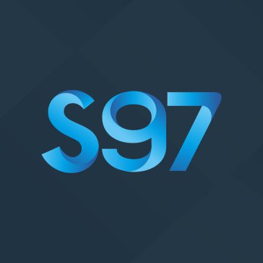 ortak mektup logo s 97 vektör çizim