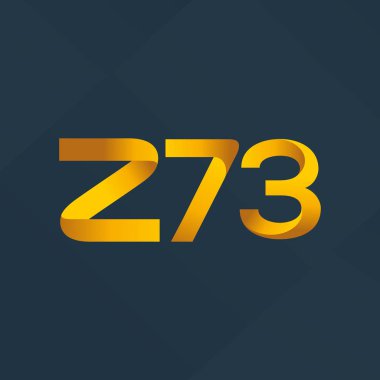 ortak mektup logo Z73 vektör çizim