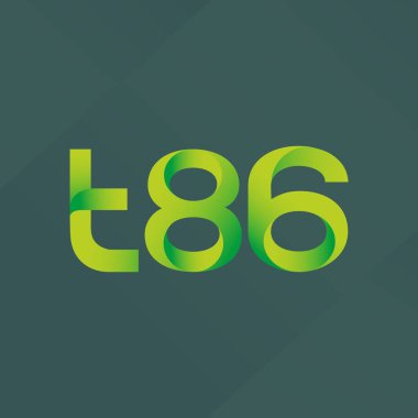 ortak mektup logo vektör çizim