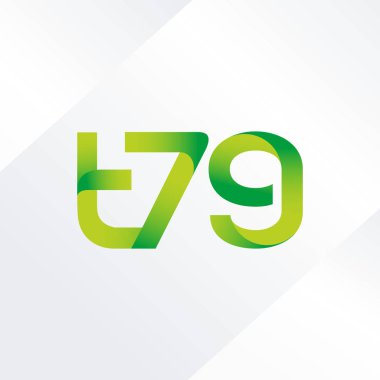 ortak mektup logo vektör çizim