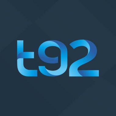 ortak mektup logo vektör çizim