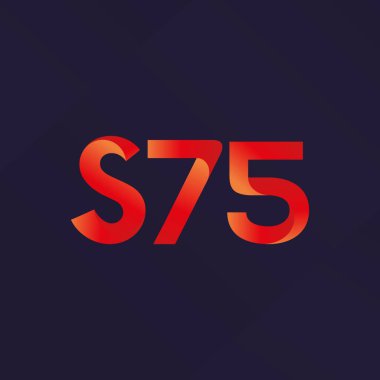 ortak mektup logo s 75 vektör çizim