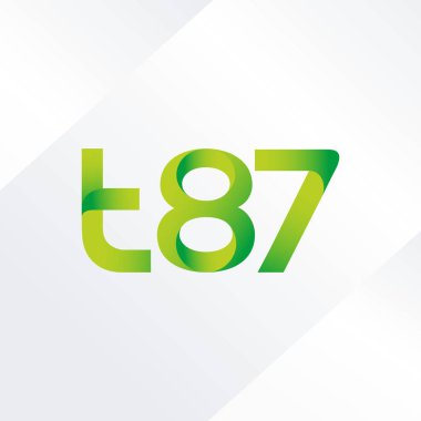 ortak mektup logo vektör çizim