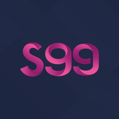 ortak mektup logo s 99 vektör çizim