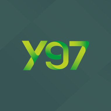 ortak mektup logo Y97 vektör çizim