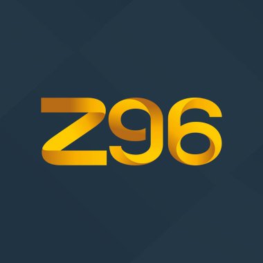 ortak mektup logo Z96 vektör çizim