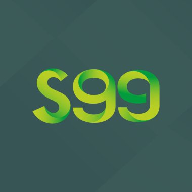 ortak mektup logo s 99 vektör çizim