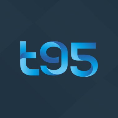 ortak mektup logo vektör çizim