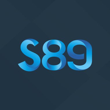 ortak mektup logo vektör çizim