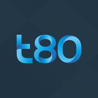 ortak mektup logo vektör çizim