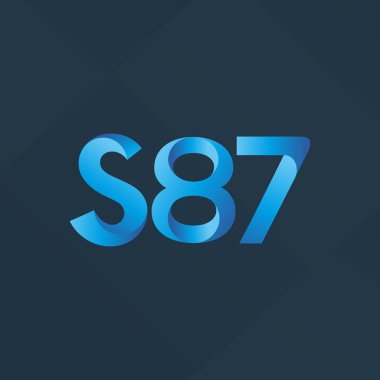 ortak mektup logo vektör çizim