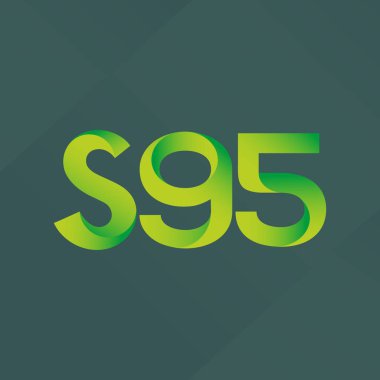 ortak mektup logo s 95 vektör çizim