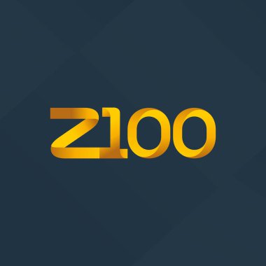 ortak mektup logo Z100 vektör çizim