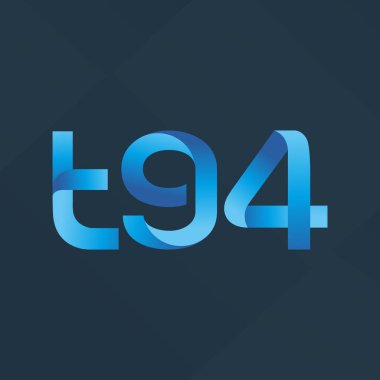 ortak mektup logo vektör çizim