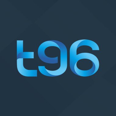 ortak mektup logo vektör çizim