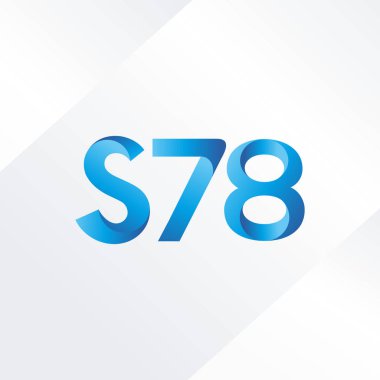 ortak mektup logo s 78 vektör çizim