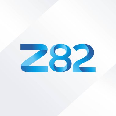 ortak mektup logo Z 82 vektör çizim
