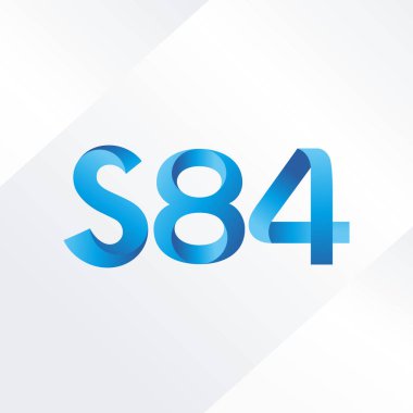 ortak mektup logo s 84 vektör çizim
