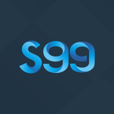 ortak mektup logo s 99 vektör çizim