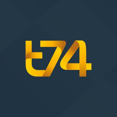 ortak mektup logo vektör çizim