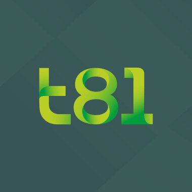 ortak mektup logo vektör çizim