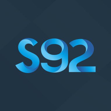 ortak mektup logo s 92 vektör çizim