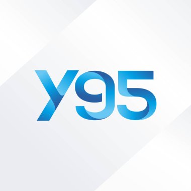 ortak mektup logo Y95 vektör çizim