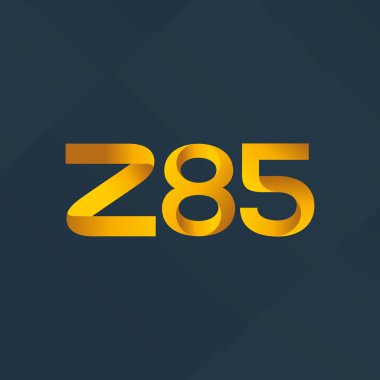ortak mektup logo Z85 vektör çizim
