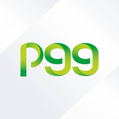 P99 ortak harf ve sayılar logo vektör çizim