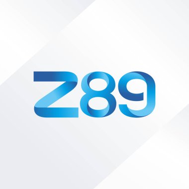ortak mektup logo Z89 vektör çizim