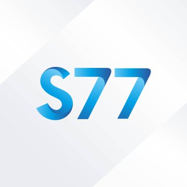 ortak mektup logo s 77 vektör çizim