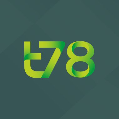 ortak mektup logo vektör çizim