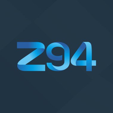 ortak mektup logo Z 94 vektör çizim