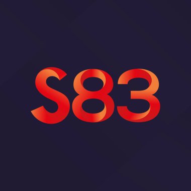 ortak mektup logo s 83 vektör çizim