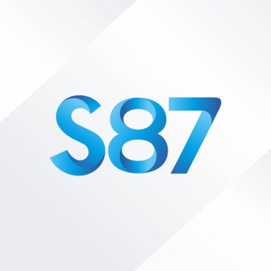 ortak mektup logo vektör çizim