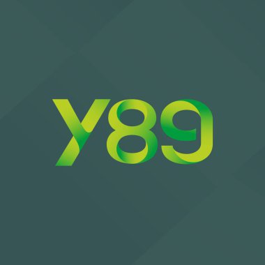 ortak mektup logo Y89 vektör çizim