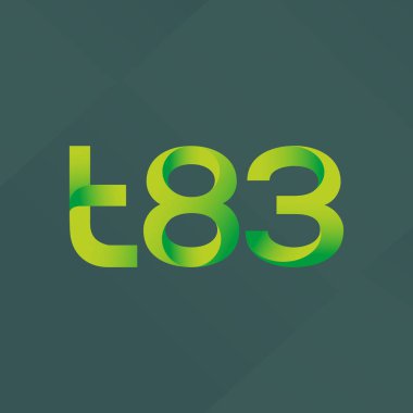 ortak mektup logo vektör çizim