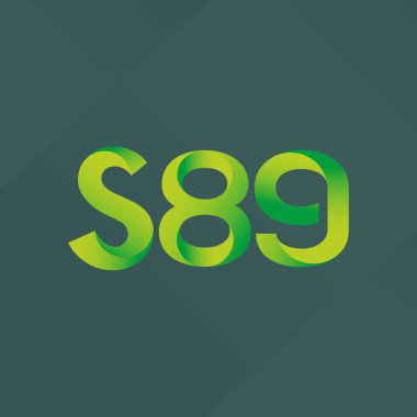 ortak mektup logo vektör çizim