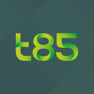 ortak mektup logo vektör çizim