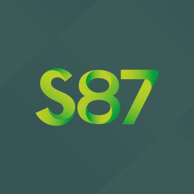 ortak mektup logo vektör çizim