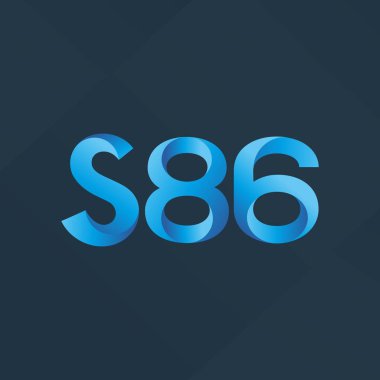 ortak mektup logo s 86 vektör çizim