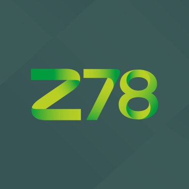 ortak mektup logo Z78 vektör çizim