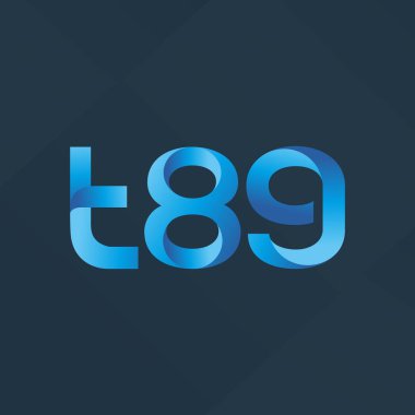 ortak mektup logo vektör çizim