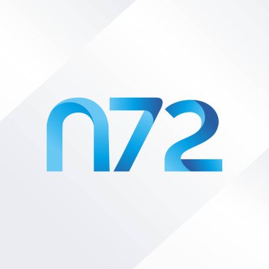 ortak mektup logo n 72 vektör çizim