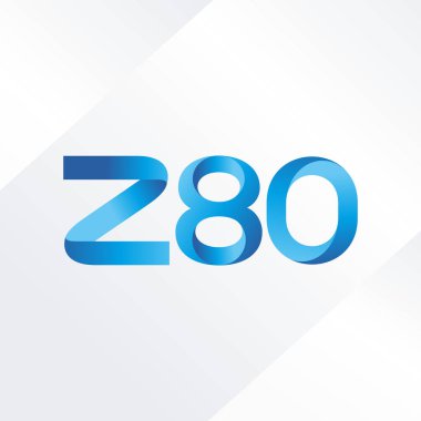 ortak mektup logo Z80 vektör çizim